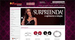Desktop Screenshot of foguinhosexshop.com.br